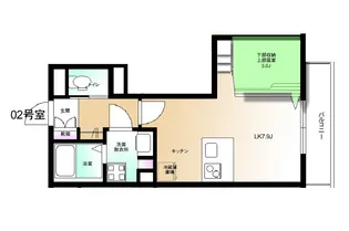 アフロディーテ(Aphrodite)【3階】の間取り