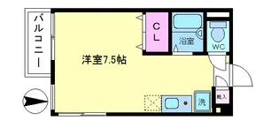 ステラ東門前【4階】の間取り