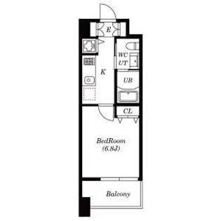 ラ ヴィ アン ローズ【4階】の間取り