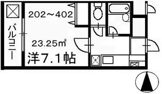 YMガーデン【4階】の間取り