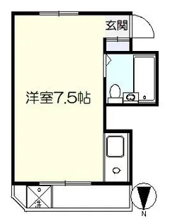 林ビル【4階】の間取り