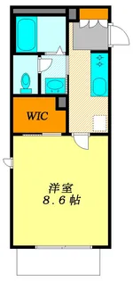 アークハイツB【2階】の間取り