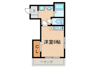 メゾン日光【2階】の間取り