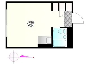 ベルコリン【1階】の間取り
