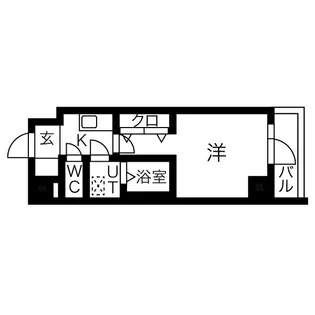 プライムアーバン仙台木町通【5階】の間取り