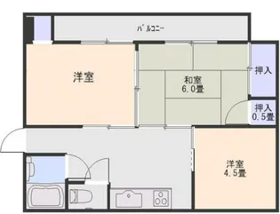 平井ビル【2階】の間取り