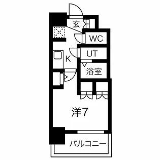 アルティザ淡路駅東【6階】の間取り