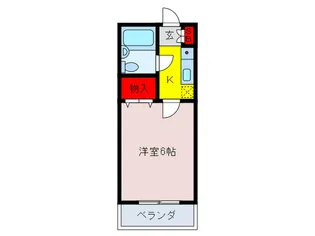 第一三菱荘【1階】の間取り
