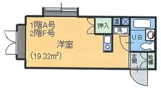ベルトピア和合町【1階】の間取り
