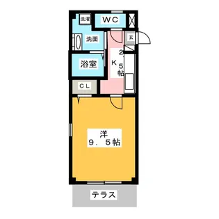 Sun‐Piazza【1階】の間取り