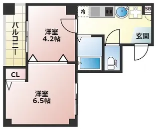 GRAND VERY【6階】の間取り