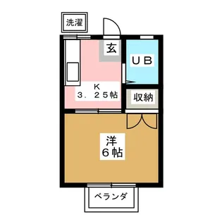 SKハイツ【2階】の間取り