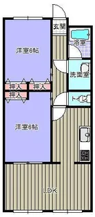 ボヌール原田町【3階】の間取り