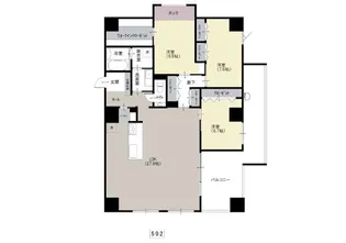 VIA蔵用【5階】の間取り