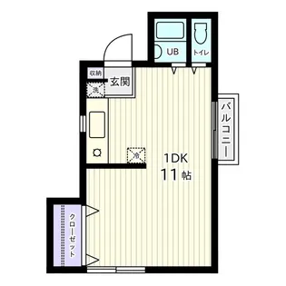 ハイハウス糸町【2階】の間取り