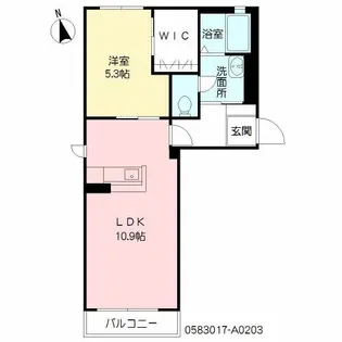 ソルシエロ【2階】の間取り