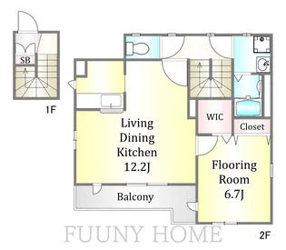 アレイプレジオの間取り