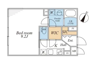 LEGALAND三軒茶屋South 301【3階】の間取り