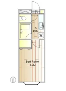 グリムテラス学芸大学 B棟【1階】の間取り
