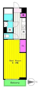 リブリ・エクレール【1階】の間取り