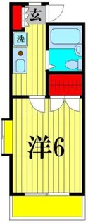 三郷FLATS【2階】の間取り