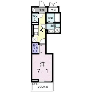 ラ コリーヌ N【3階】の間取り