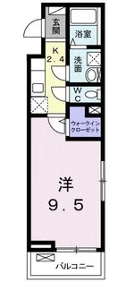 エスポワメゾンIII【2階】の間取り