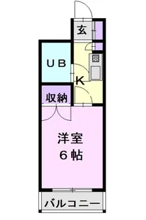 CASA NOAH名古屋III【4階】の間取り