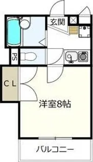 サンフォーレスト【2階】の間取り