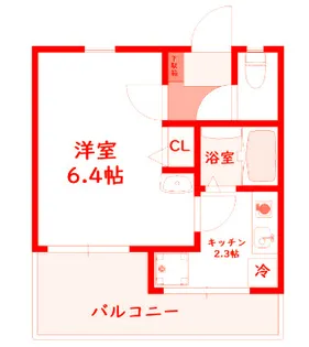 ロワール六浦壱番館【1階】の間取り