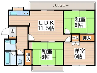 リーベ21【2階】の間取り