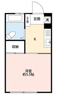 レスポアール【1階】の間取り