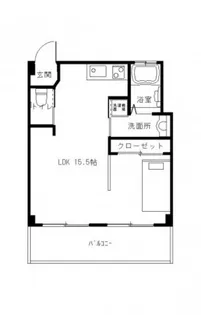 第1渡部ビル【3階】の間取り