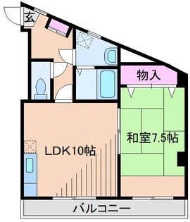 石本興業ビル【2階】の間取り