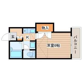 ステーブル富沢【2階】の間取り