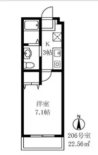 ヒルトップクラブハウス横浜山手【2階】の間取り