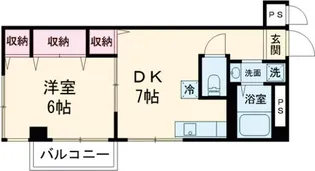 マンション方南町二葉【3階】の間取り