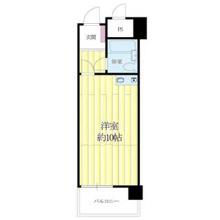 ミストラル川園【4階】の間取り