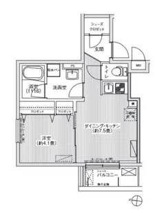 BLESS新中野 ブレス新中野【2階】の間取り