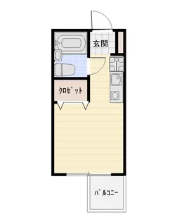 晴嵐マンション【4階】の間取り