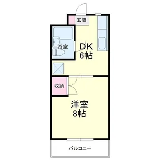 サンパレス木下【2階】の間取り