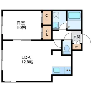 REST HILLS N32【3階】の間取り
