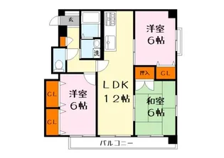 アトレー南草津【5階】の間取り