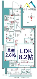 クレイシアIDZ鶴見【11階】の間取り
