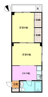 野島マンション【3階】の間取り