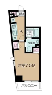 CREVISTA板橋桜川【2階】の間取り