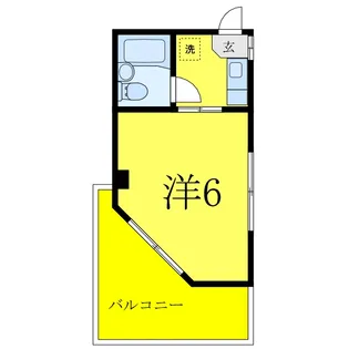 松原ビル【5階】の間取り