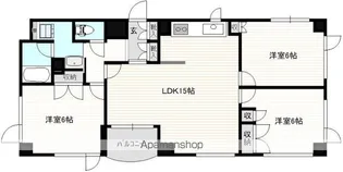 アーバンステージ上野【8階】の間取り