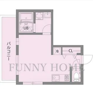 梅ヶ丘ハウス【3階】の間取り