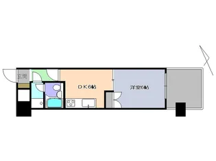 グランドハイツ睦町【10階】の間取り
